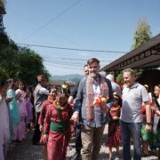 Honorable Minister Mr. Frantz Fayot visited to SOS Bahini with his team of Luxembourg.